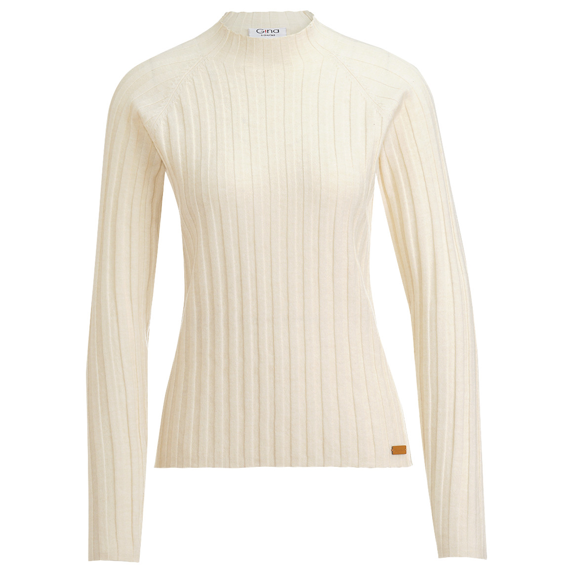 Dameshemd met lange mouwen en coltrui