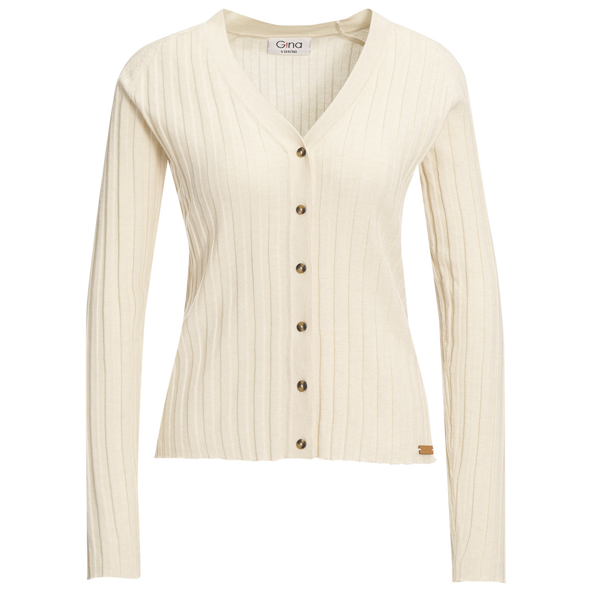 Damen Strickjacke mit V-Ausschnitt