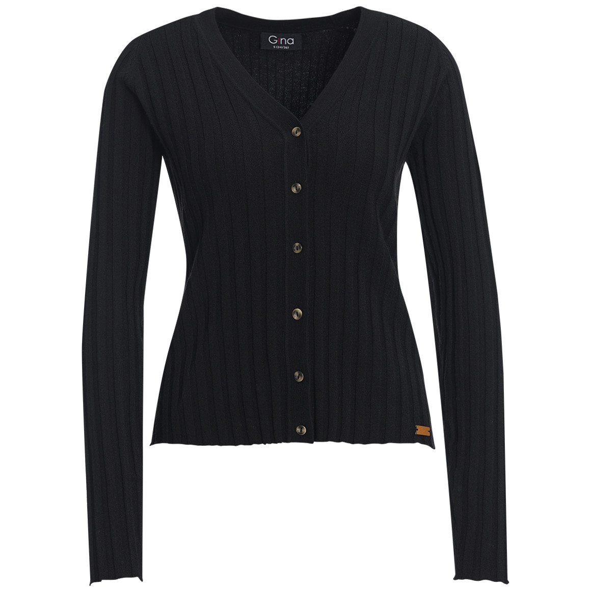 Damen Strickjacke mit V-Ausschnitt