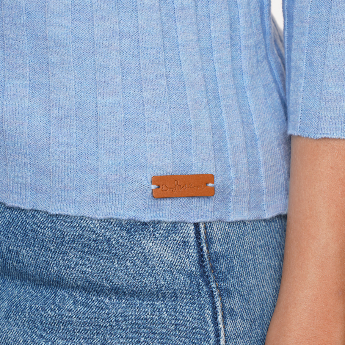 Damen Strickjacke mit V-Ausschnitt