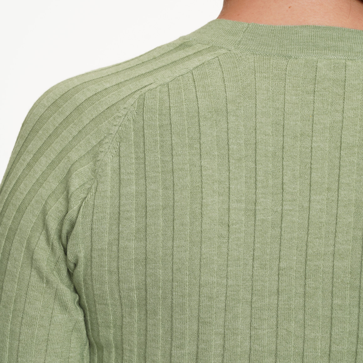 Damen Strickjacke mit V-Ausschnitt