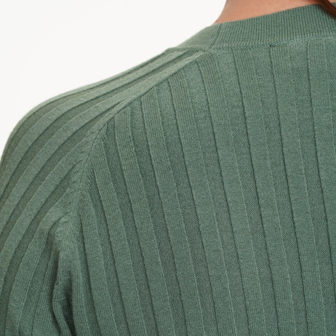 Damen Strickjacke mit V-Ausschnitt