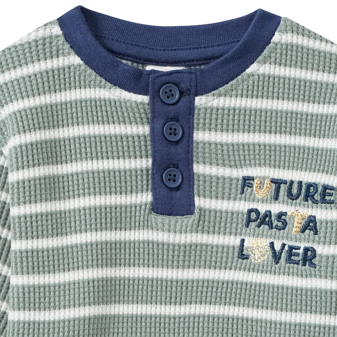 Geboorte shirt lange mouw met borduursel