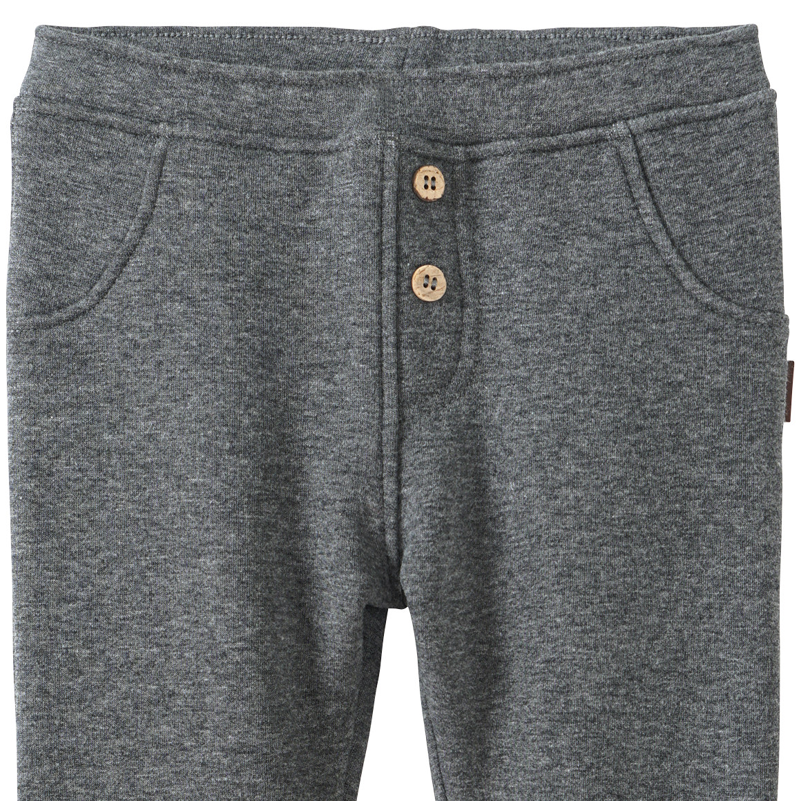 Leggings met sierknopen voor baby's