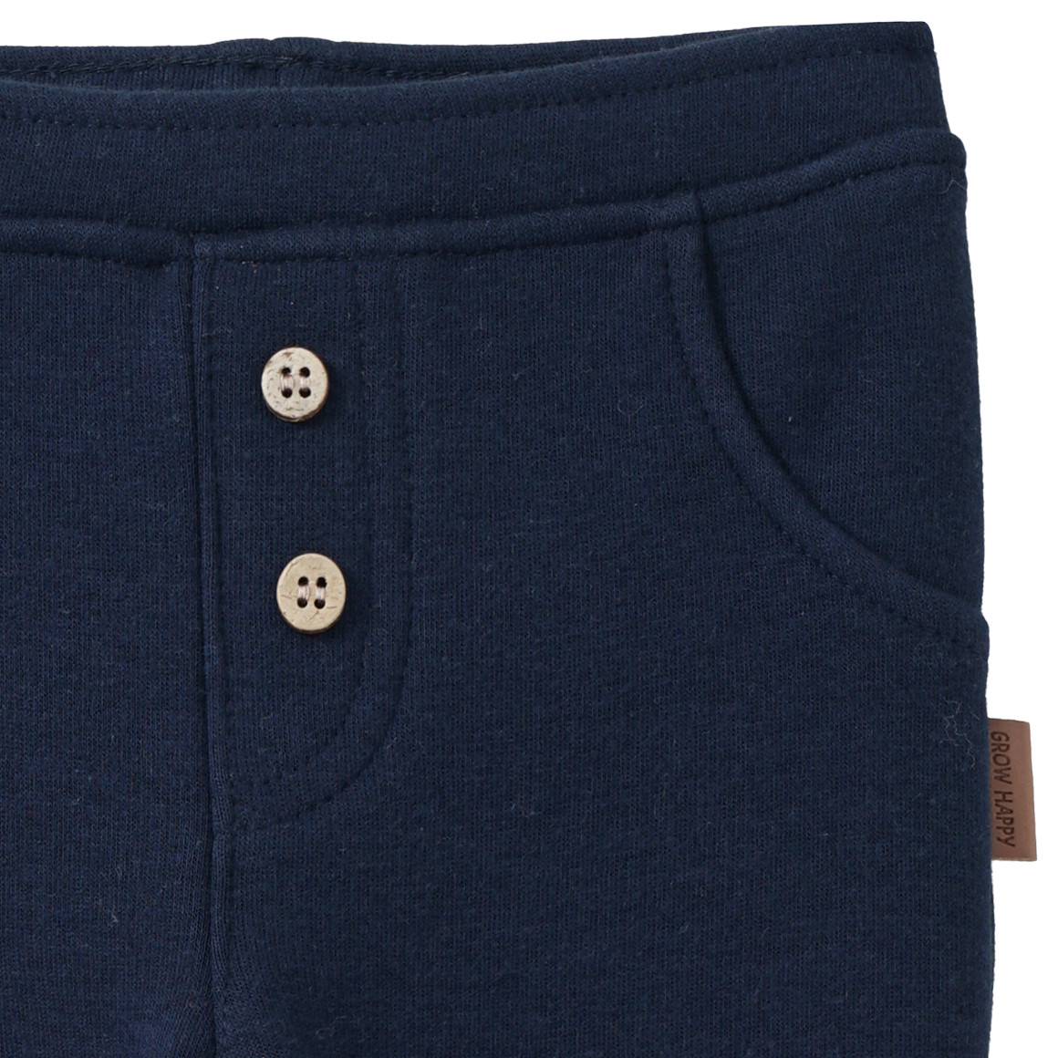 Leggings met sierknopen voor baby's