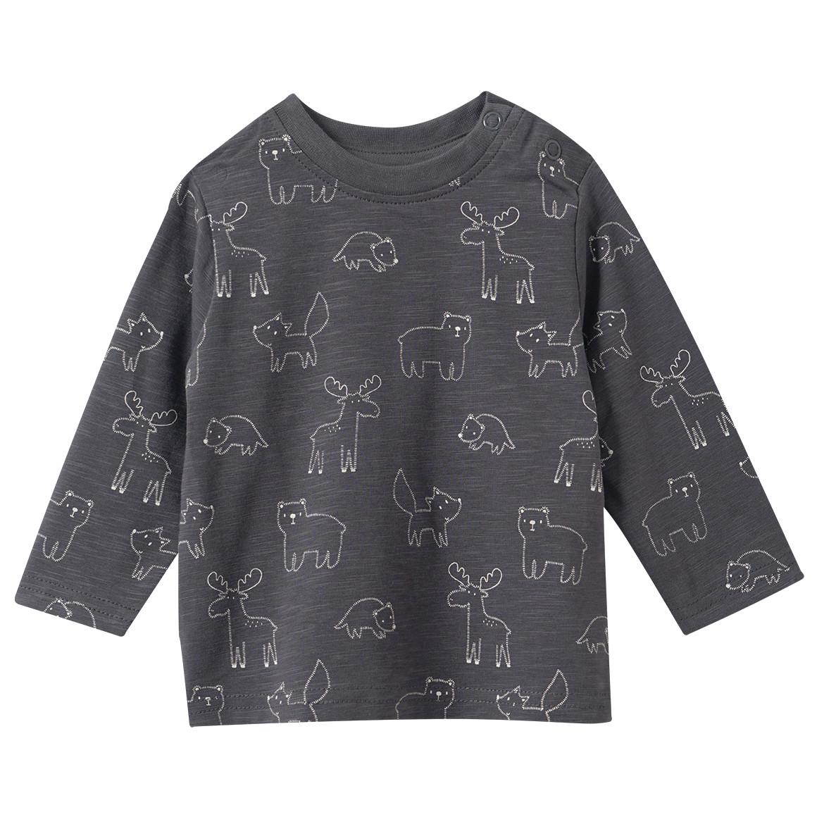 Newborn Set mit Langarmshirt und Latzhose