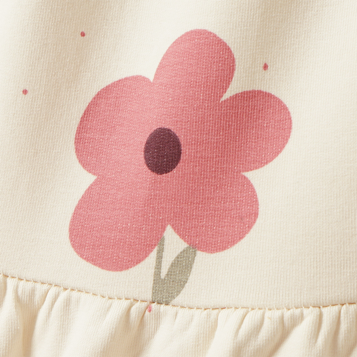 Baby Kleid mit Blumen-Print