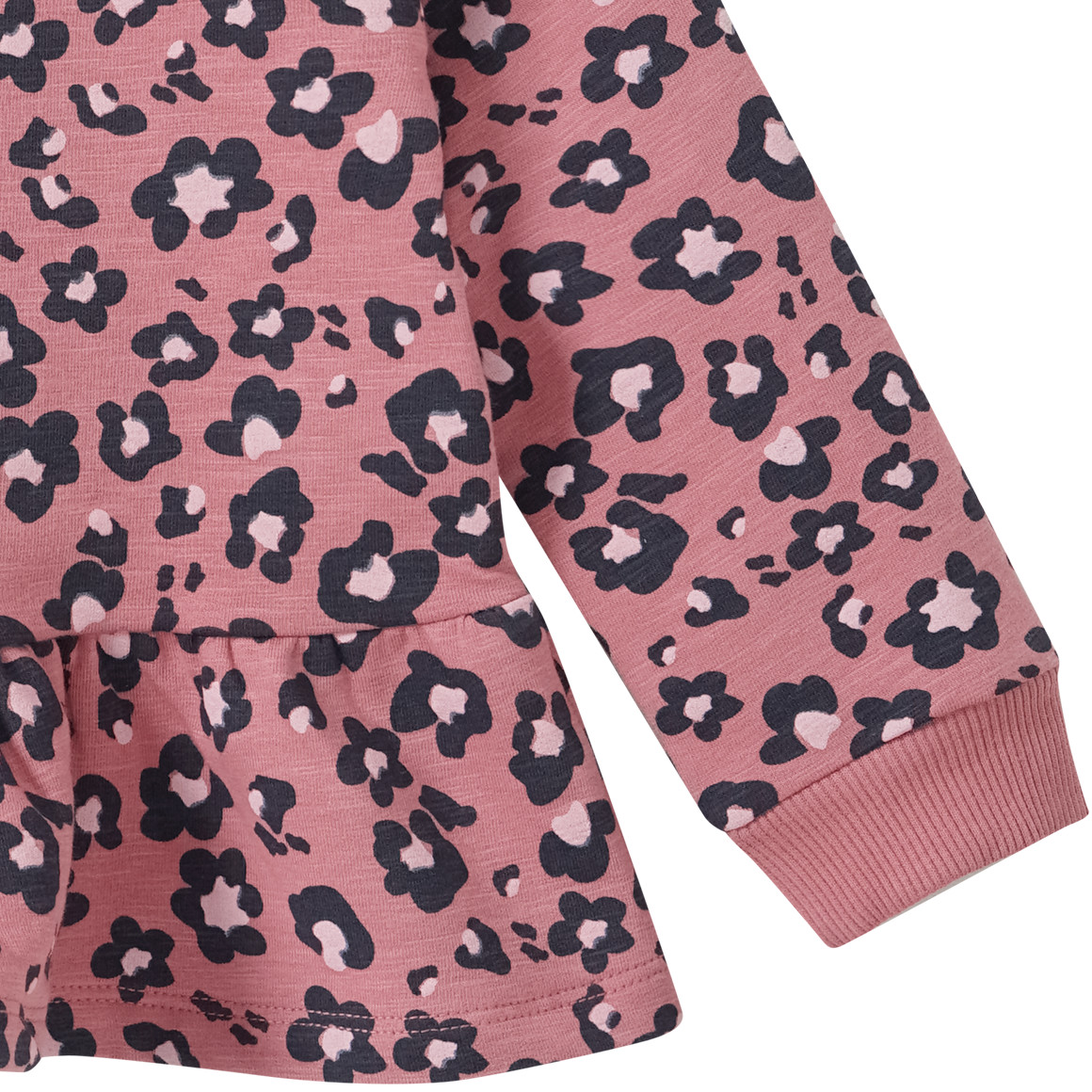 Baby Sweatshirt im Leo-Look