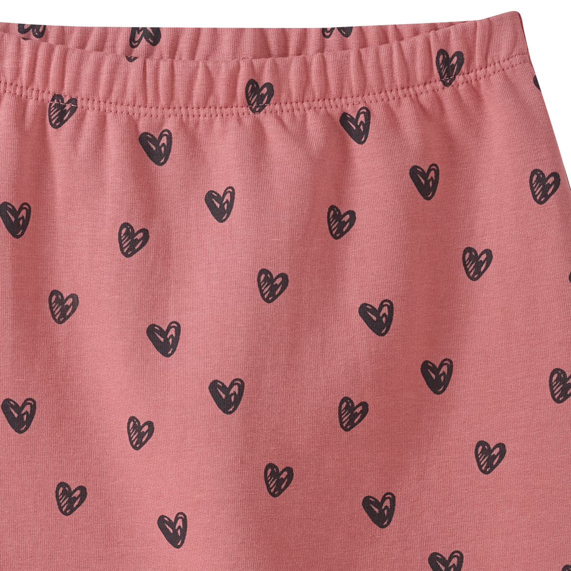 Baby sweat legging met hartjes