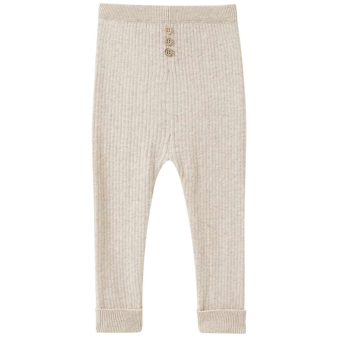 Baby Strickleggings mit Rippstruktur