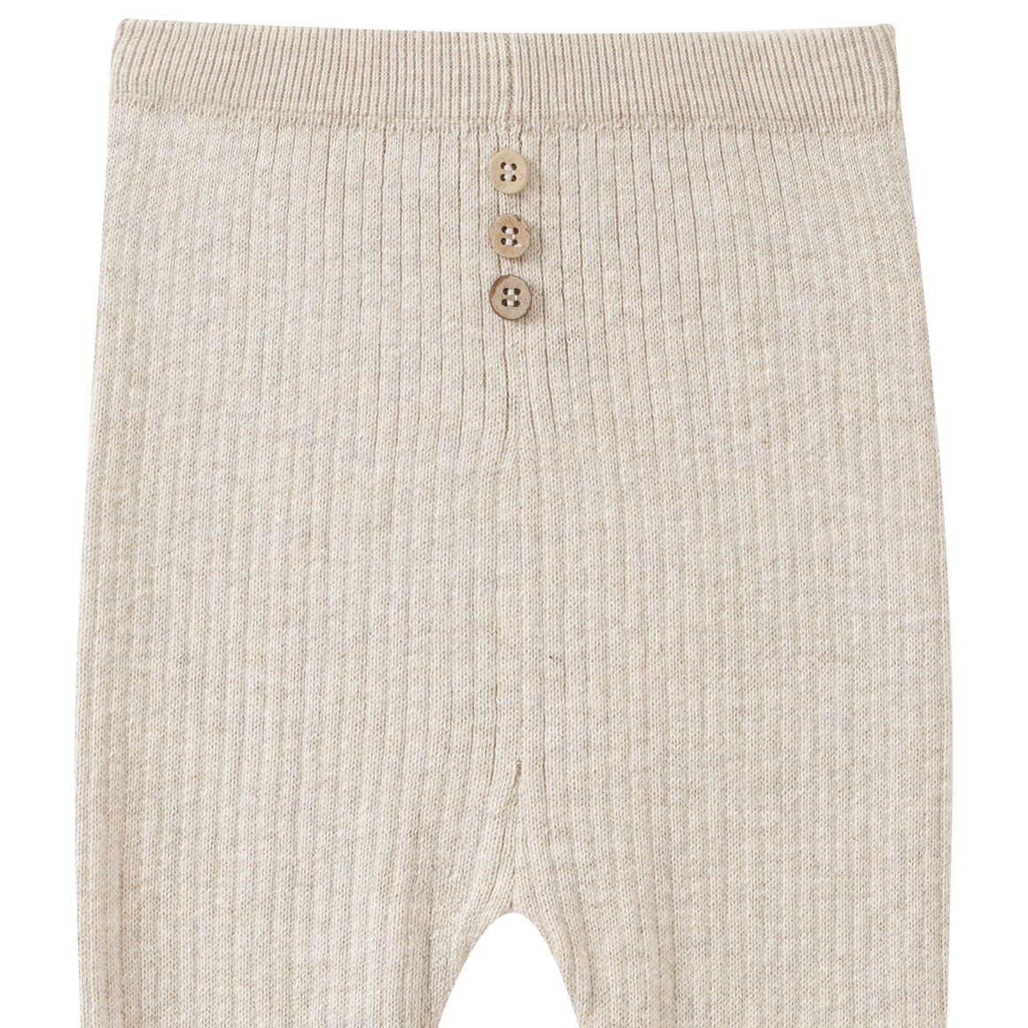 Baby Strickleggings mit Rippstruktur