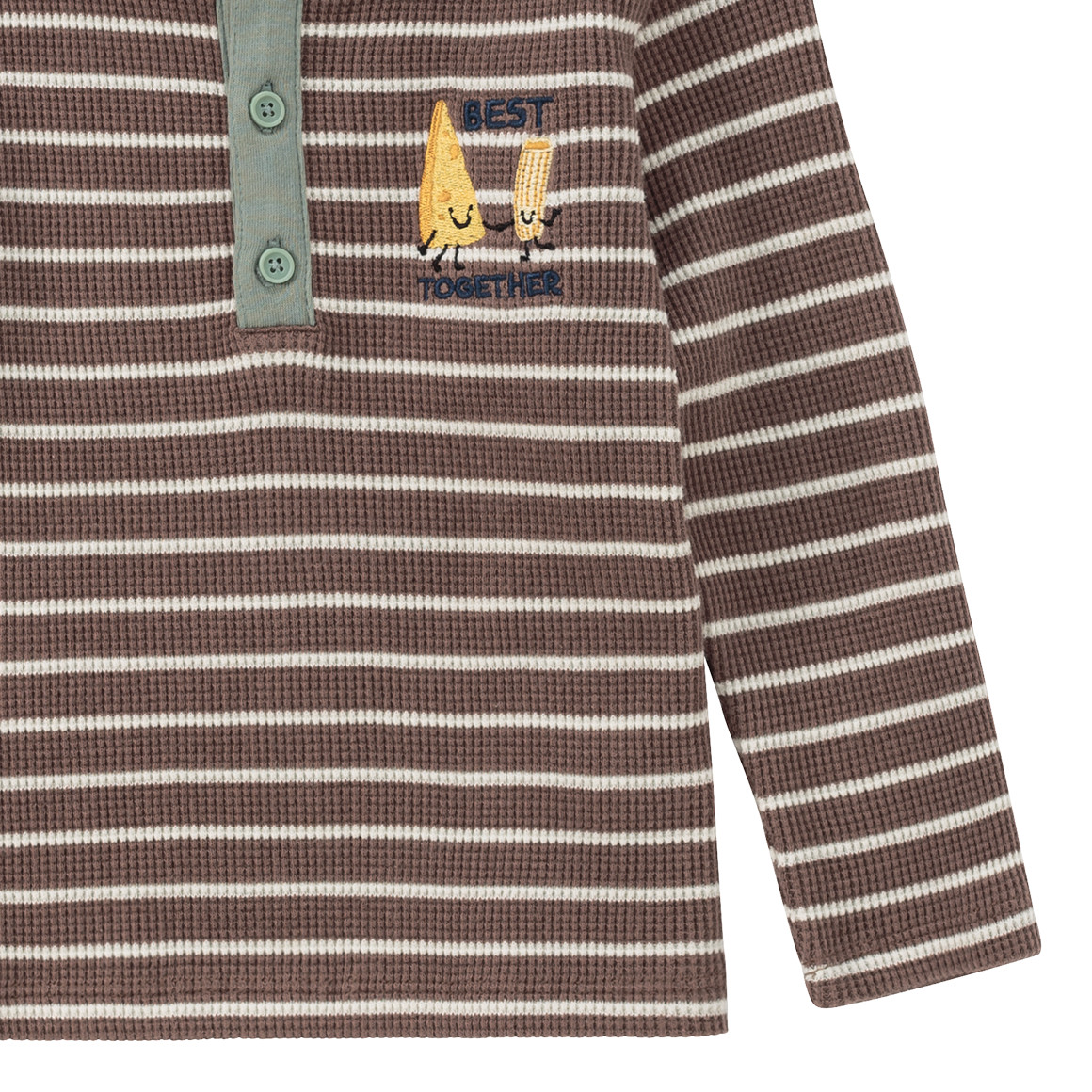 Baby shirt met lange mouwen en borduursel