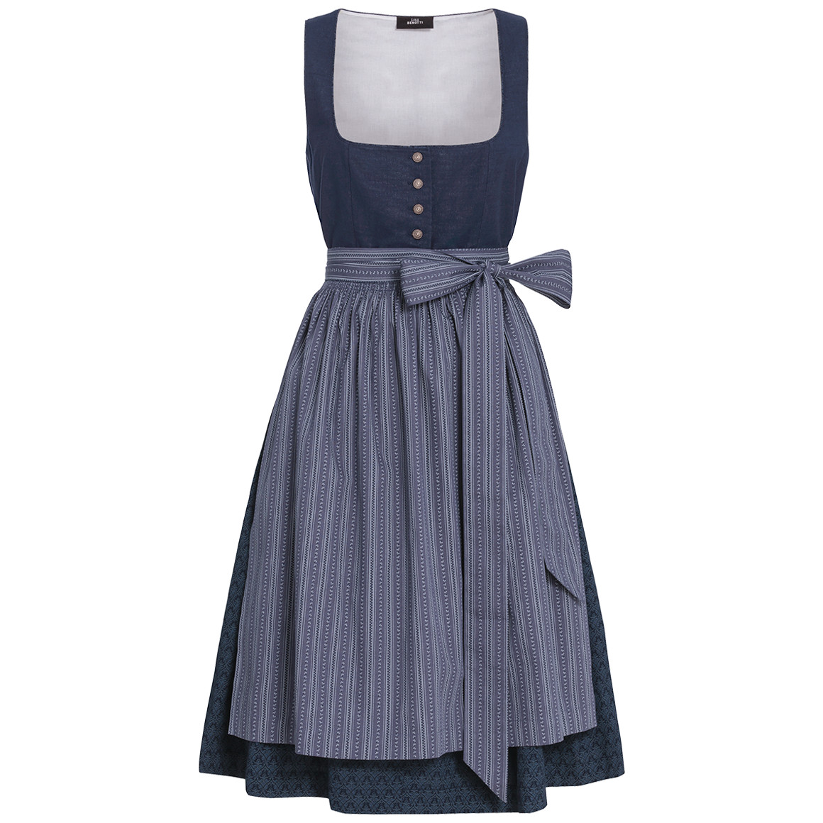 Damen Dirndl mit floralem Muster
