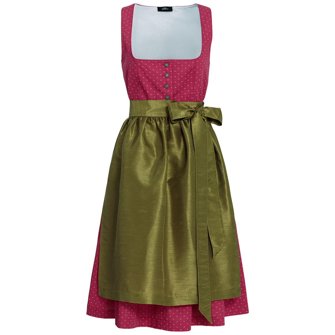 Damen Dirndl mit floralem Muster
