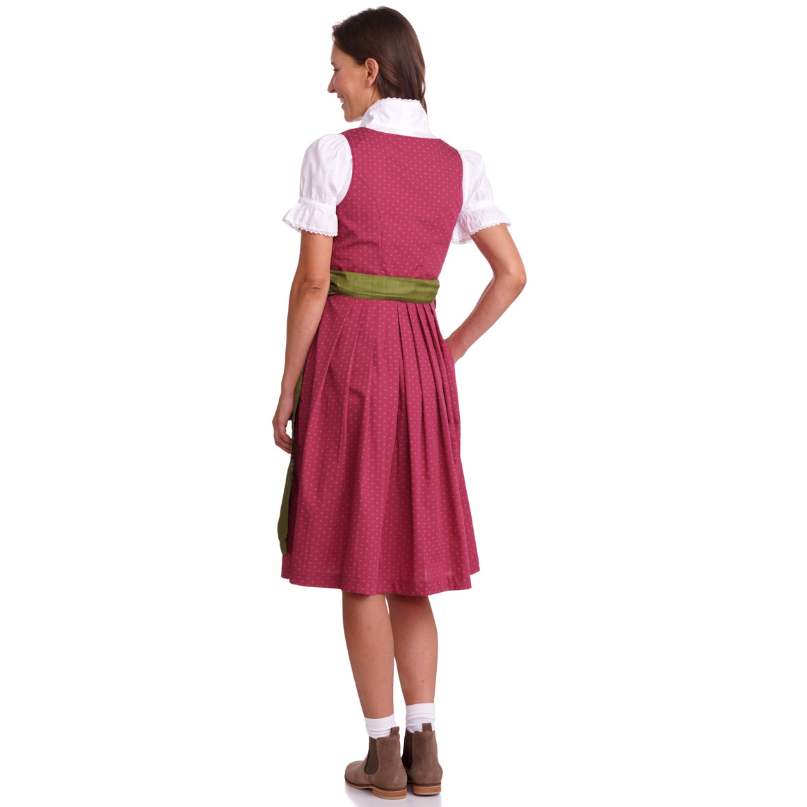 Damen Dirndl mit floralem Muster