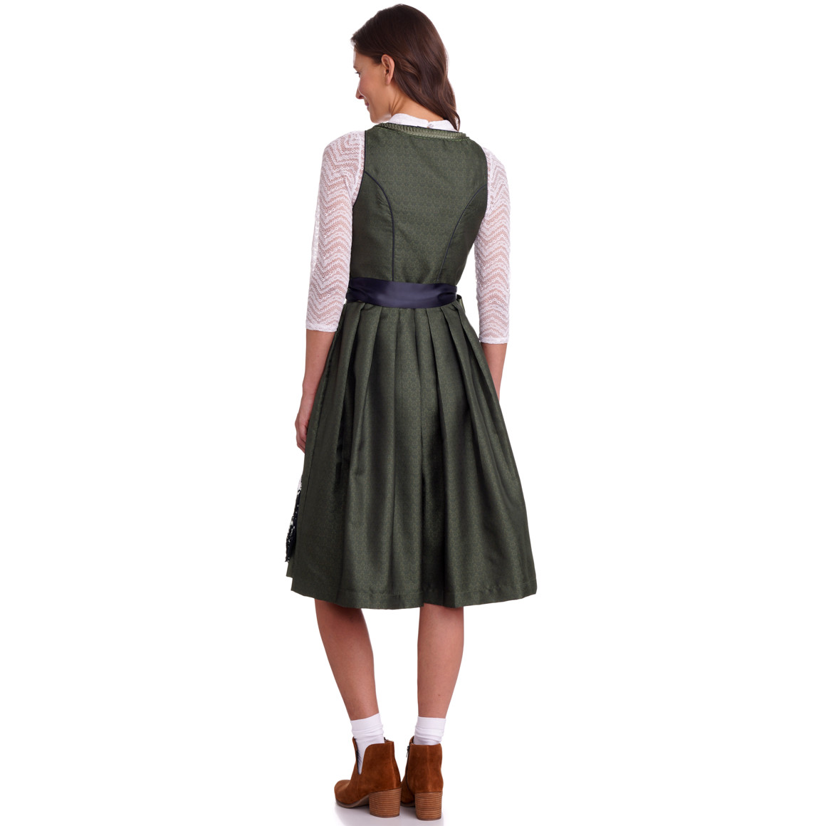 Damen Dirndl mit floralem Muster