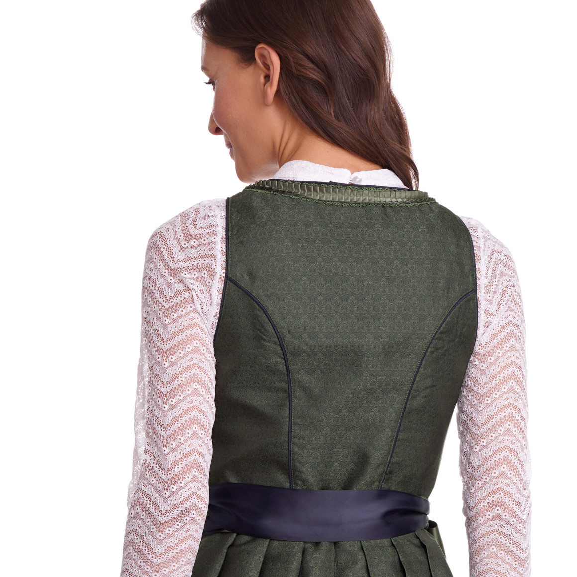 Damen Dirndl mit floralem Muster