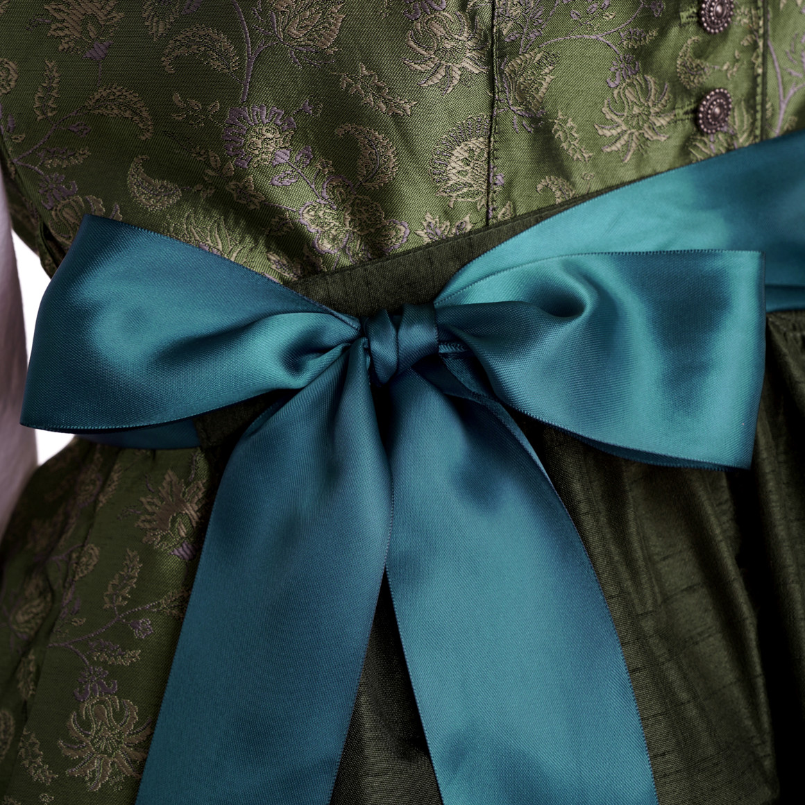 Dames dirndl met all-over patroon