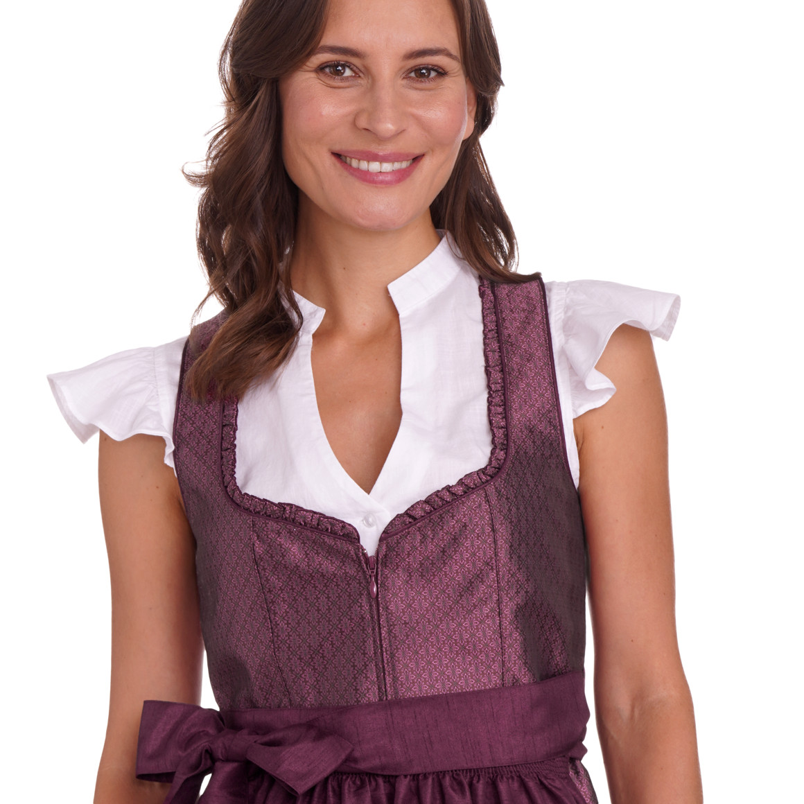 Damen Dirndl mit Allover-Muster