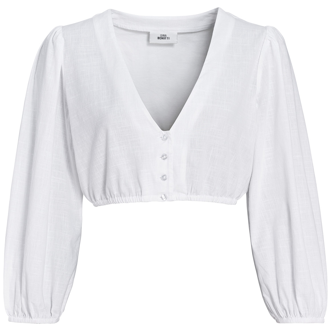 Damen Dirndl-Bluse unifarben