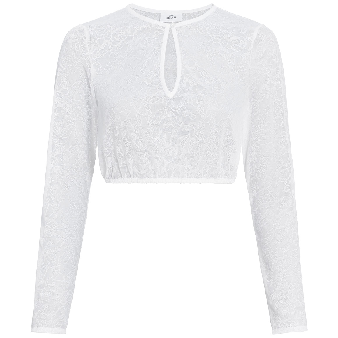 Damen Dirndl-Bluse aus Spitze