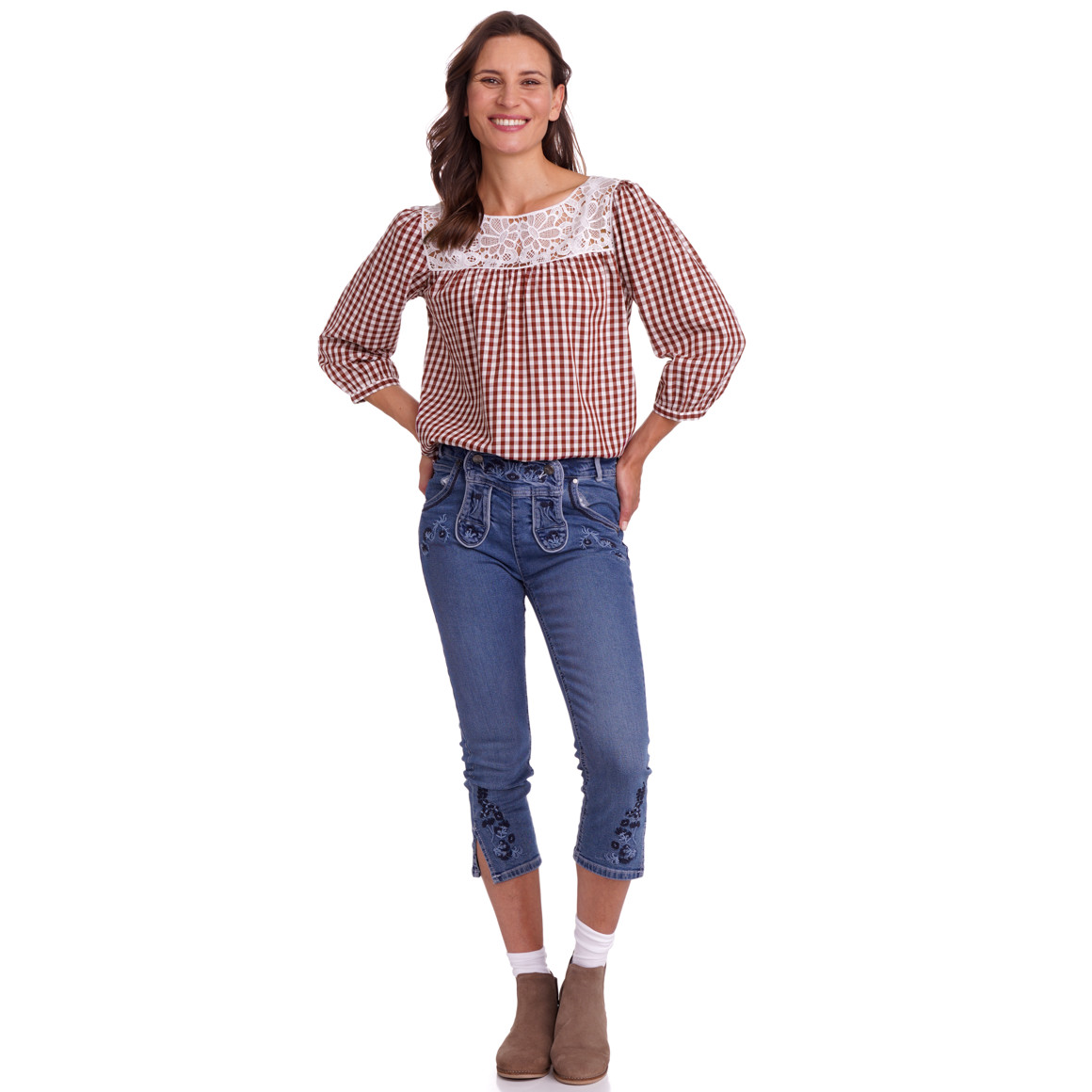 Damen Bluse im Oktoberfest-Design