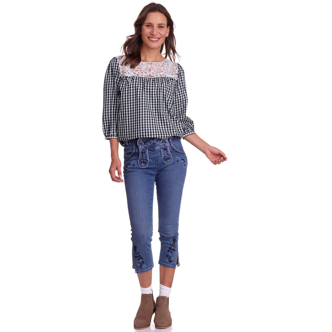 Damen Bluse im Oktoberfest-Design