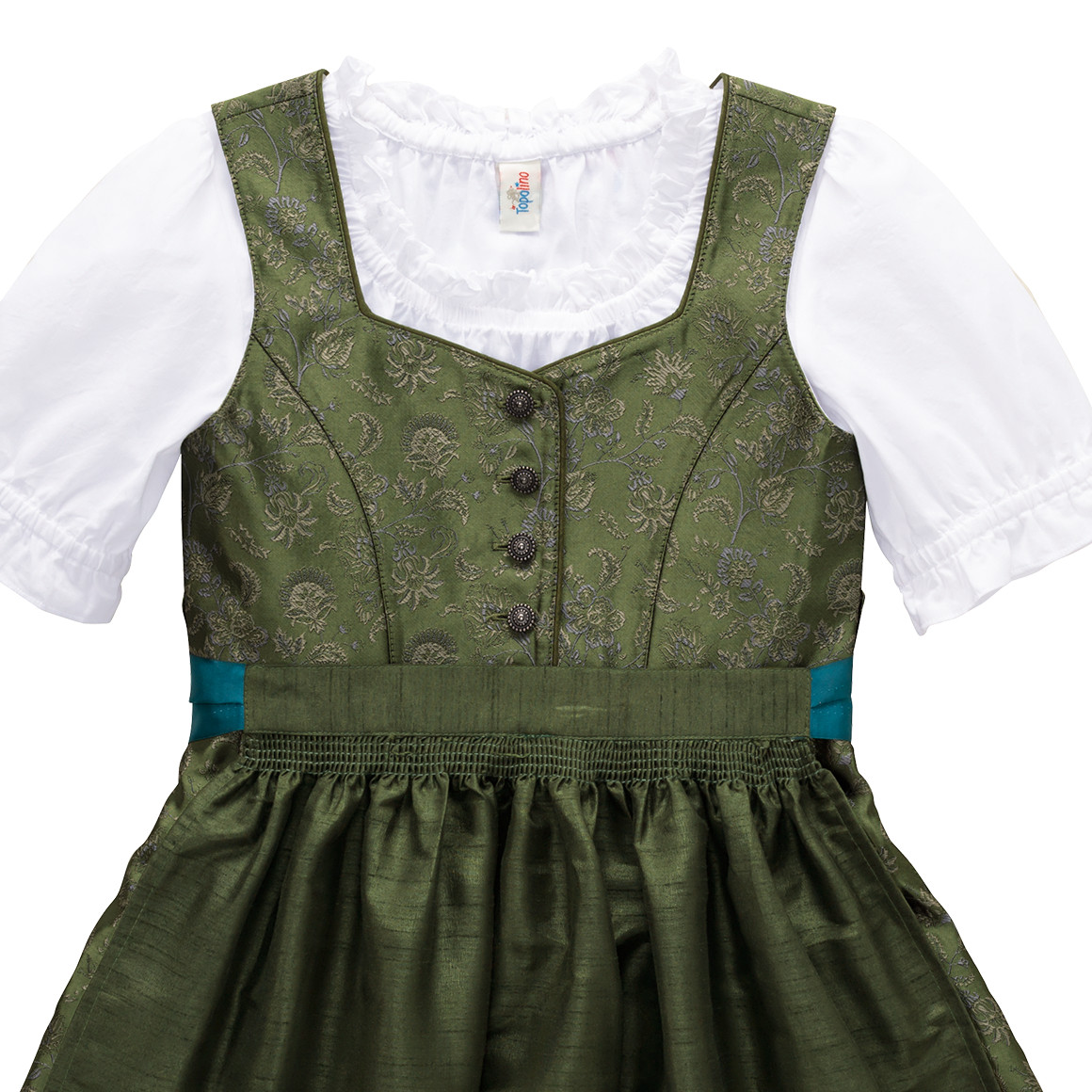 Mädchen Dirndl mit Bluse