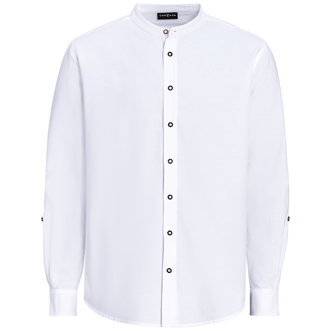 Herren Hemd mit Stehkragen