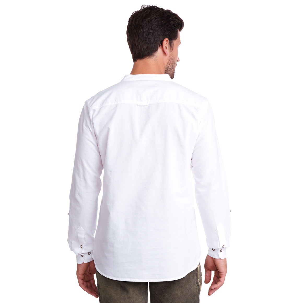 Herren Hemd mit Stehkragen