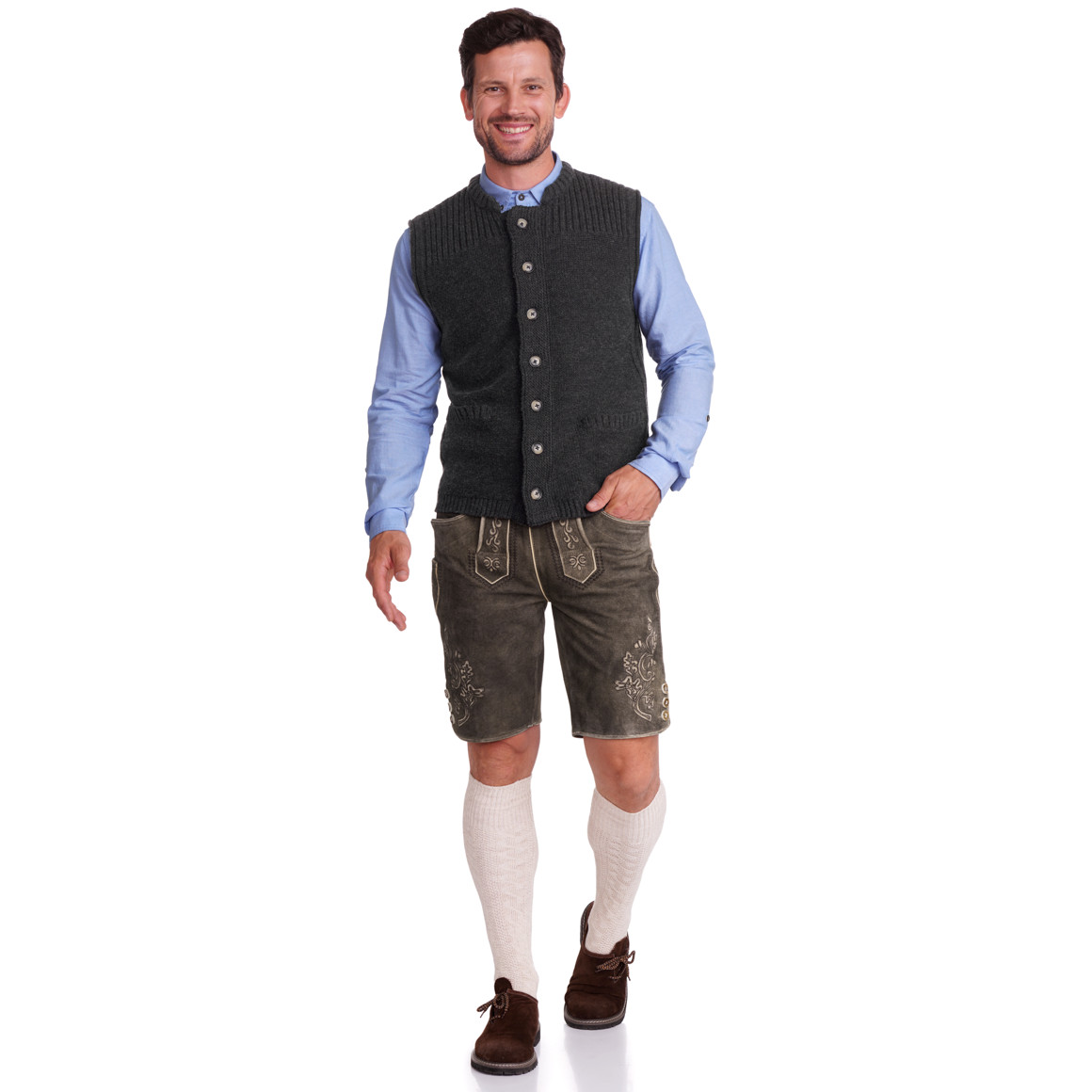 Herren Hemd mit Kentkragen