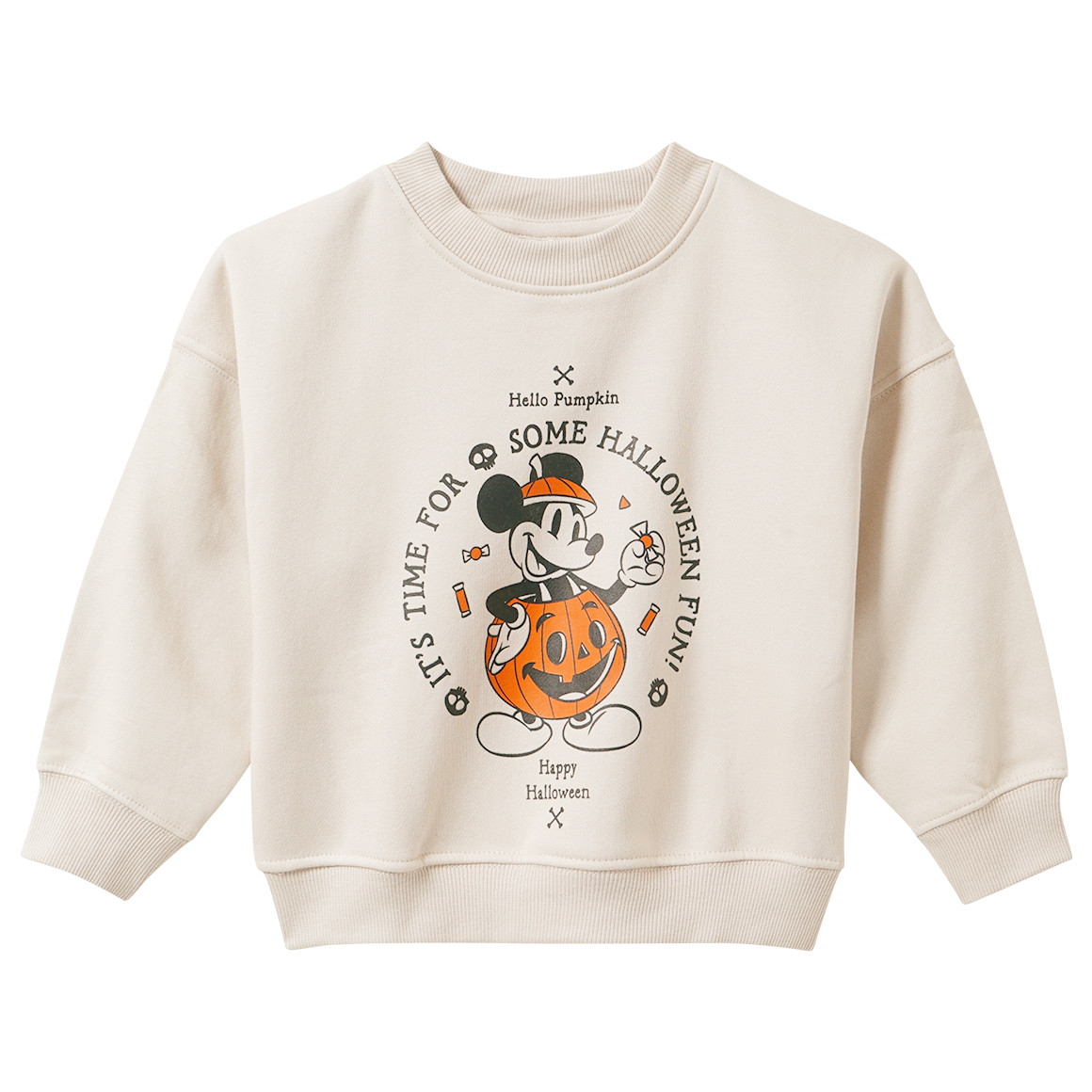 Micky Maus Sweatshirt in Halloween-Optik