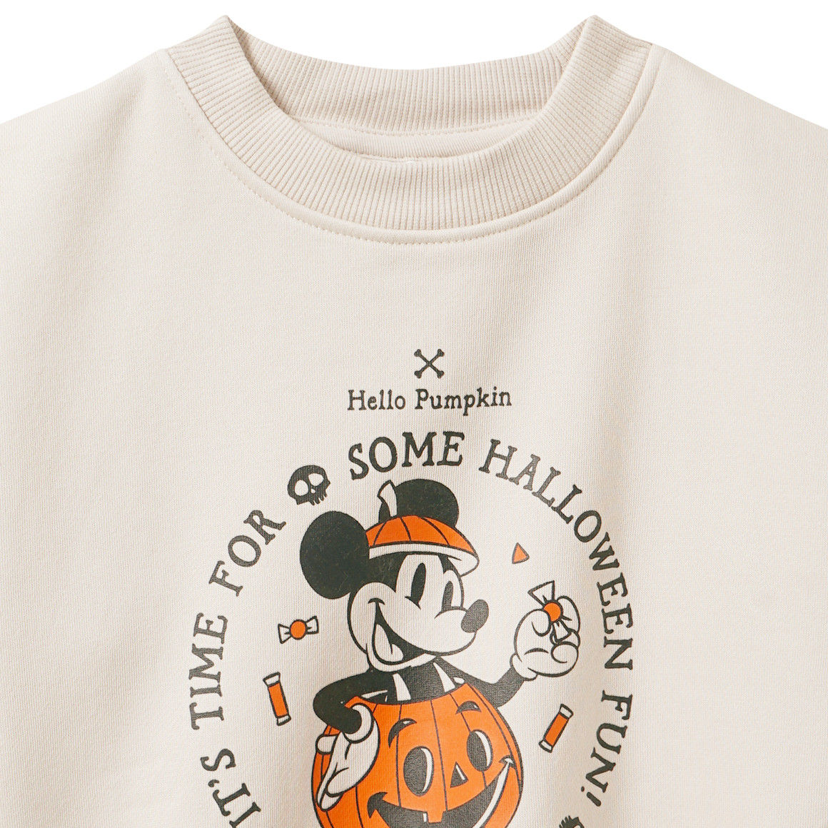 Micky Maus Sweatshirt in Halloween-Optik