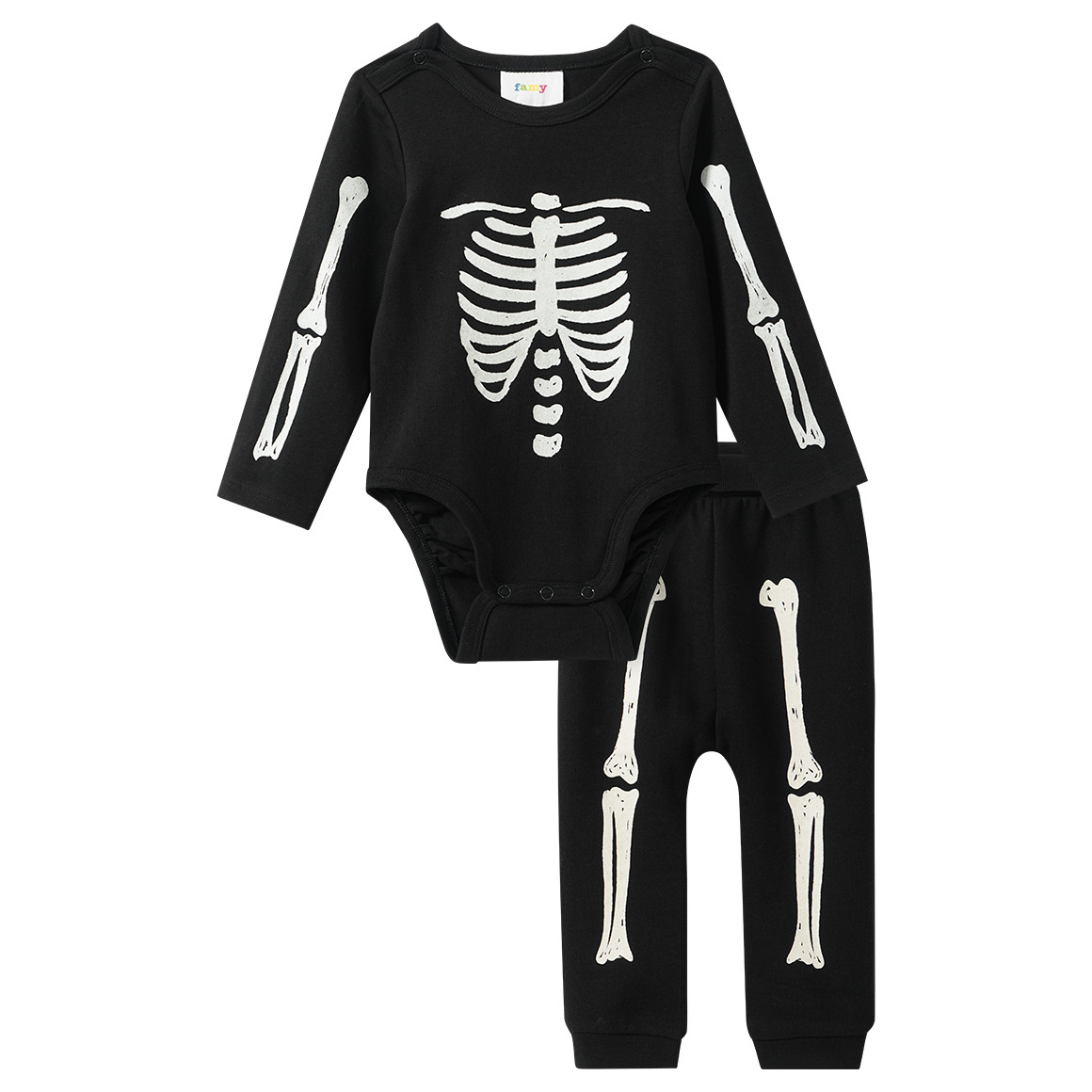 Baby Set aus Langarmbody und Hose