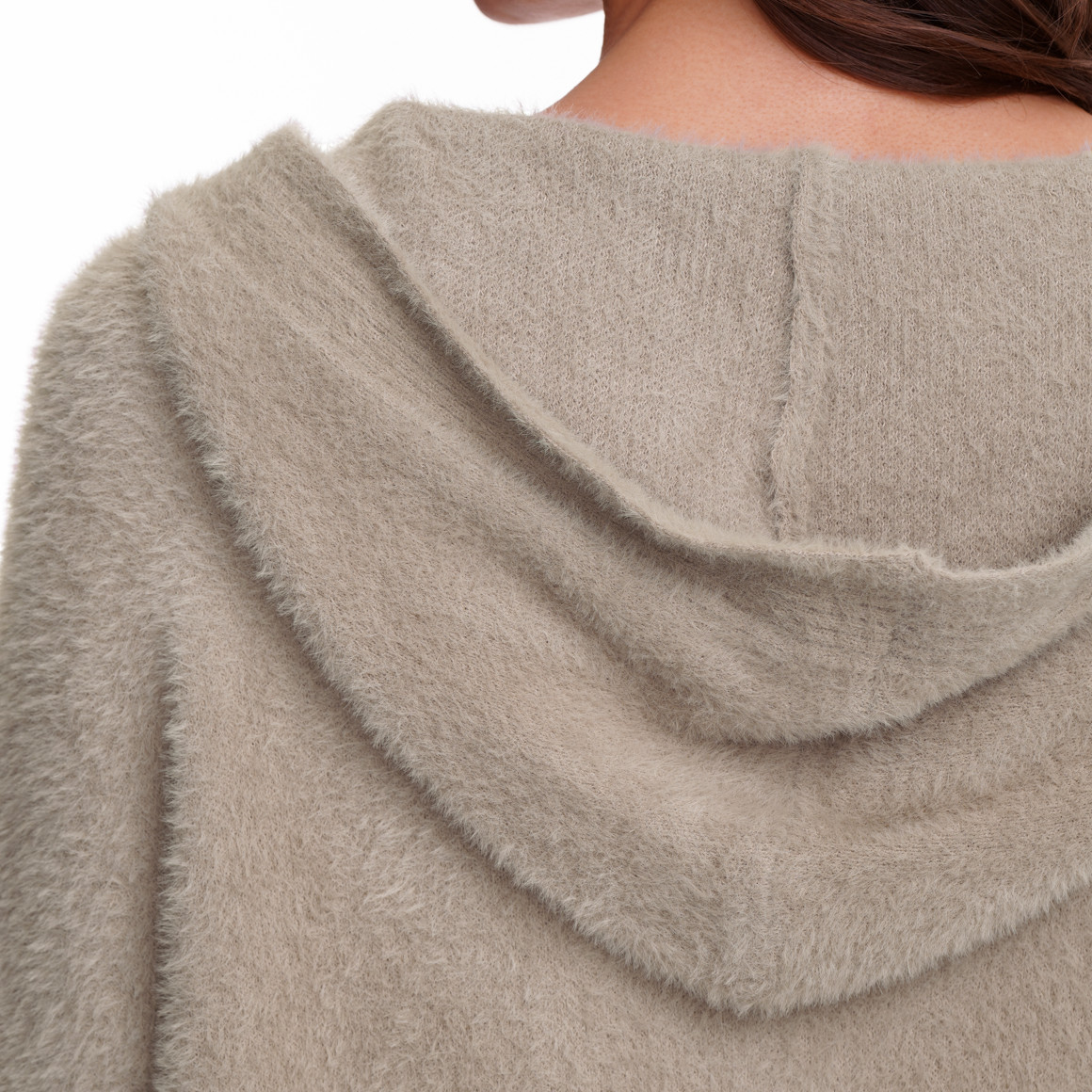 Vrouwelijk vest met een knusse look