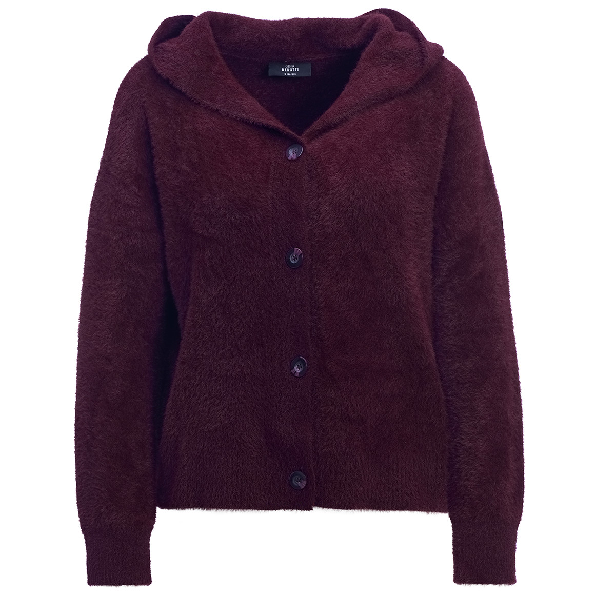 Vrouwelijk vest met een knusse look