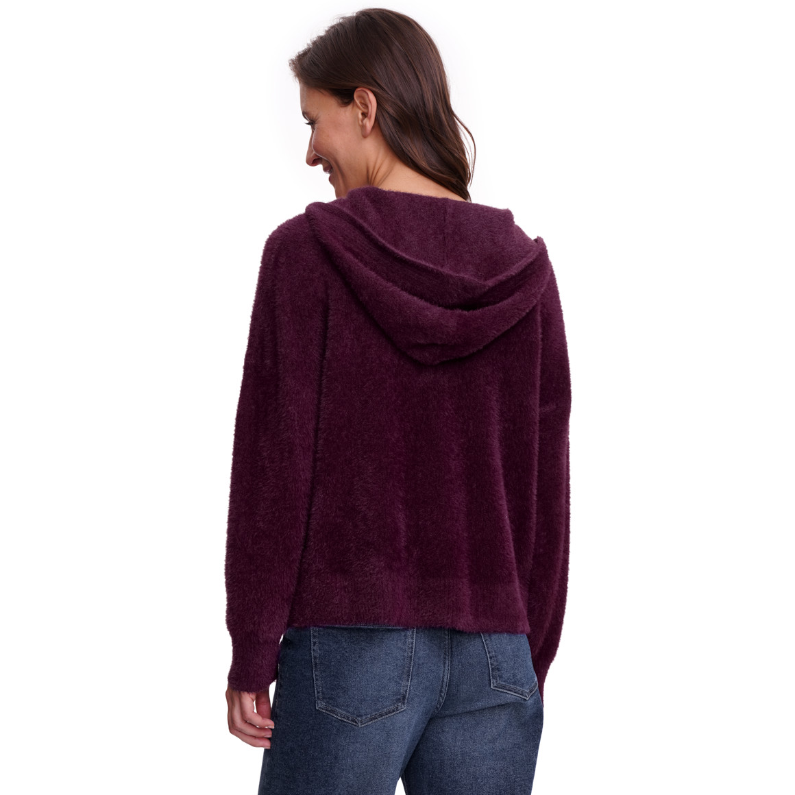 Vrouwelijk vest met een knusse look