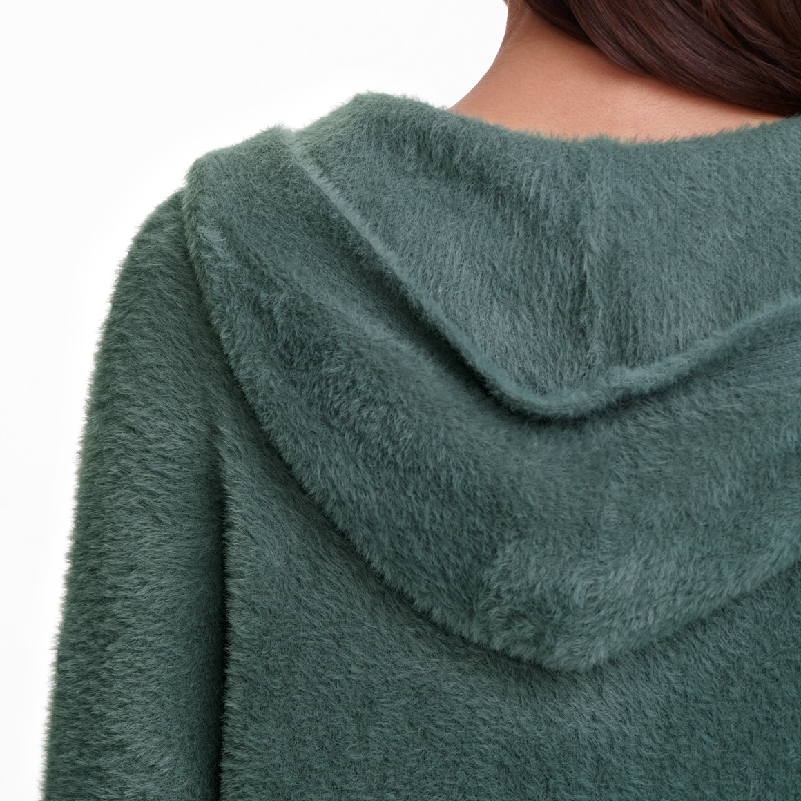 Vrouwelijk vest met een knusse look