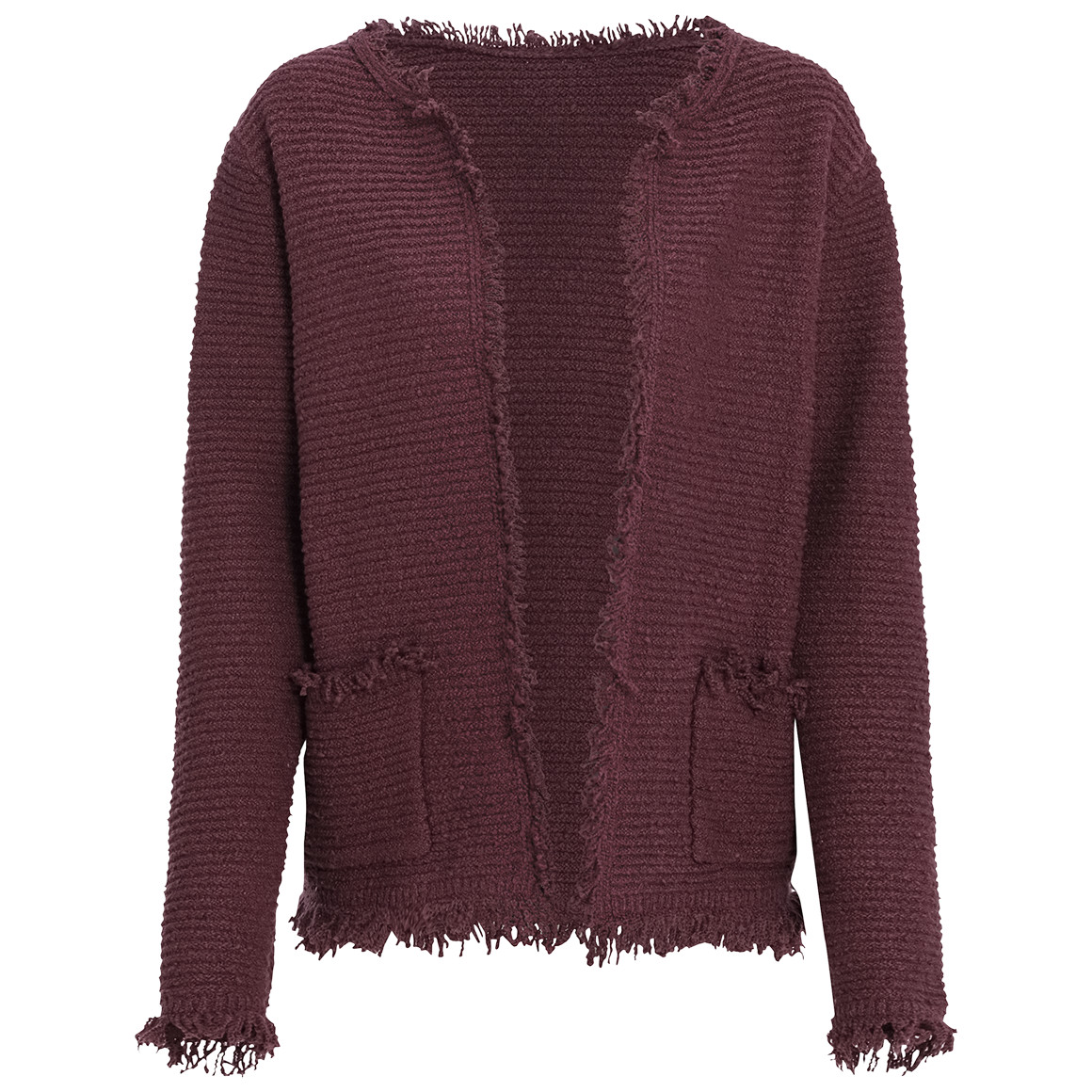 Damesvest met franjes