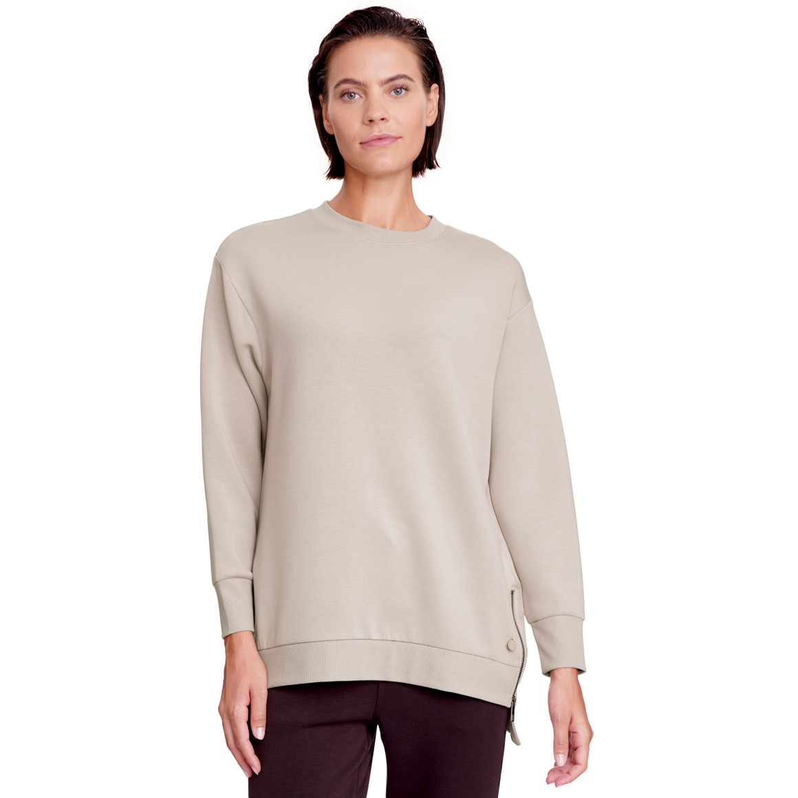 Dames sweatshirt met split