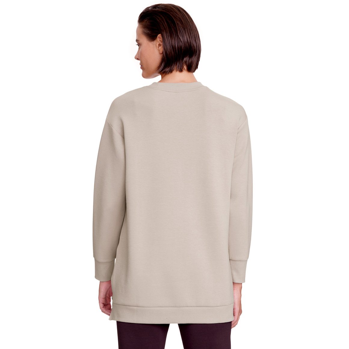 Dames sweatshirt met split