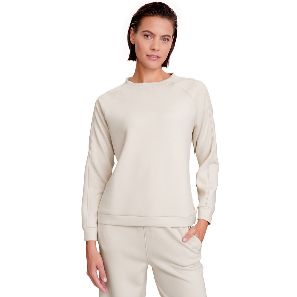 Dames sweatshirt met raglanmouwen