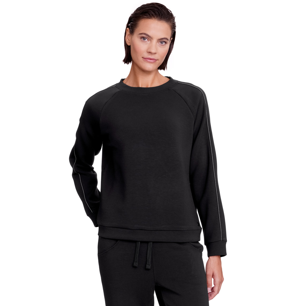 Dames sweatshirt met raglanmouwen