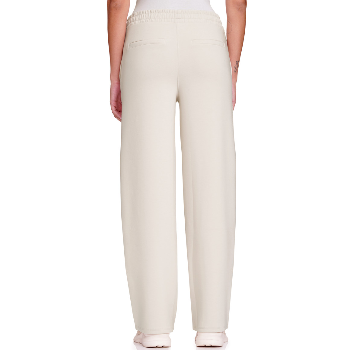 Dames joggingbroek met wijde pijpen