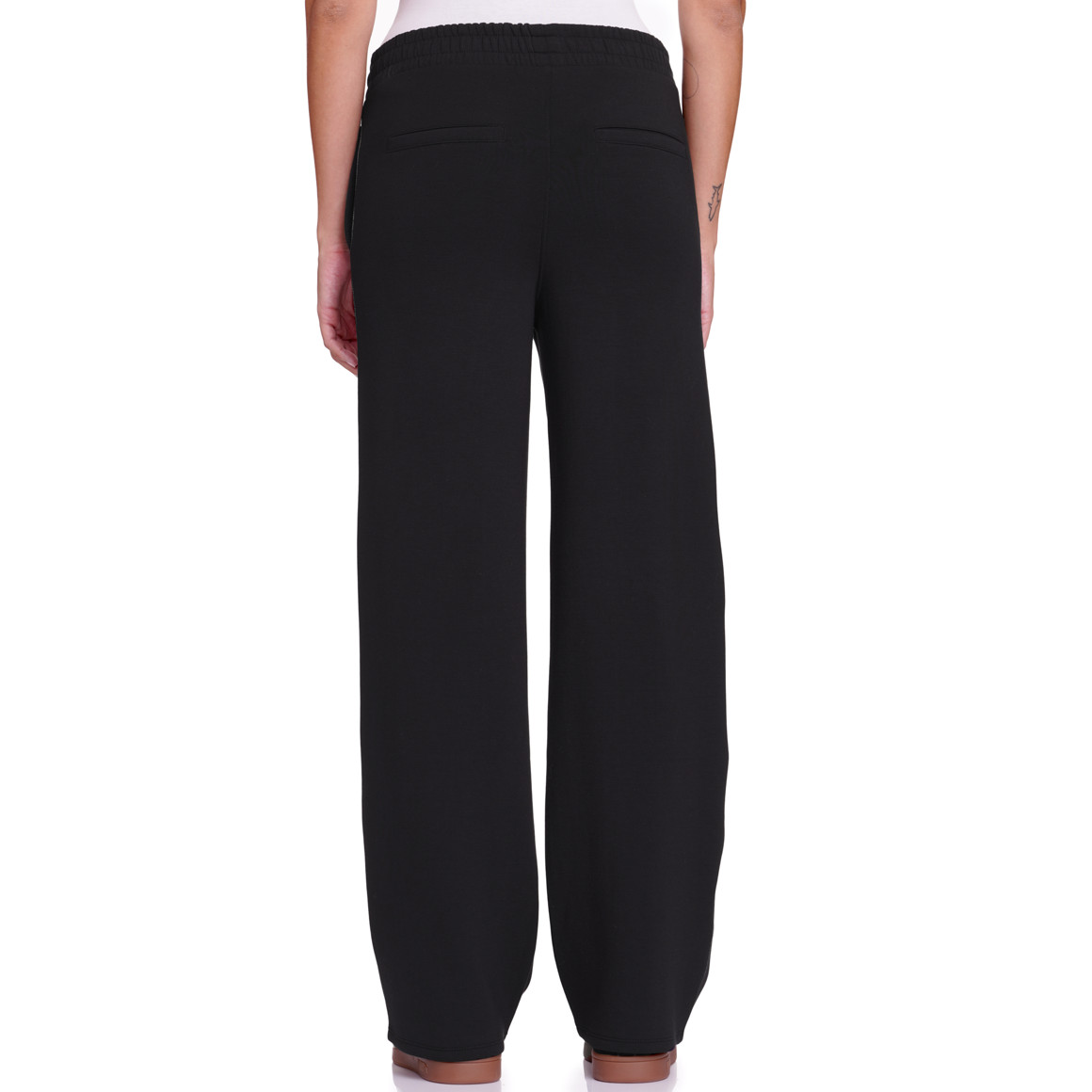 Dames joggingbroek met wijde pijpen