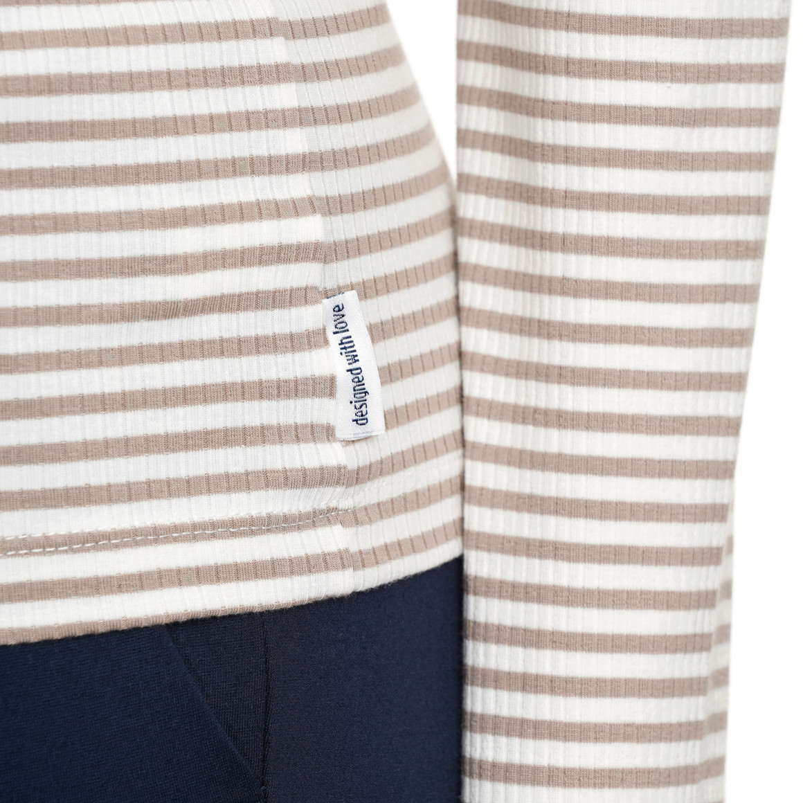 Damen Langarmshirt mit Rollkragen