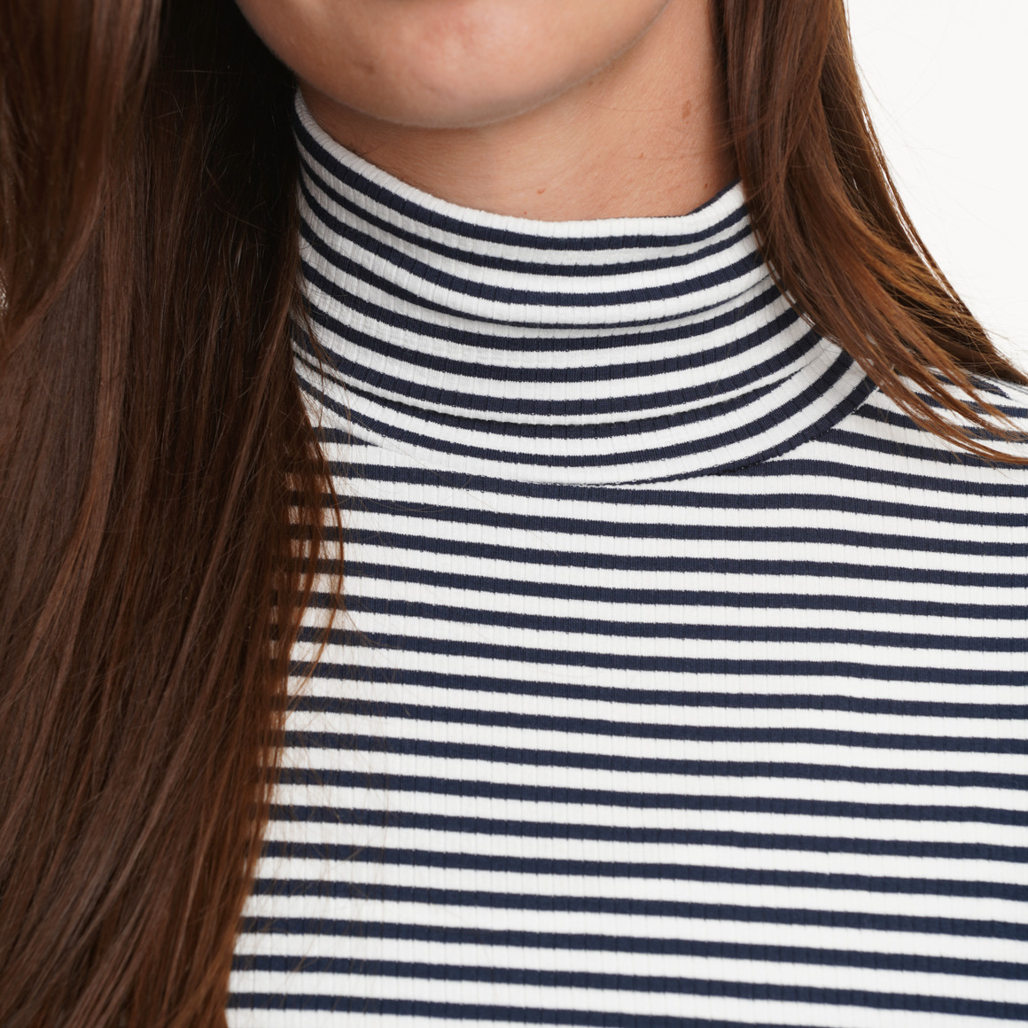 Damen Langarmshirt mit Rollkragen