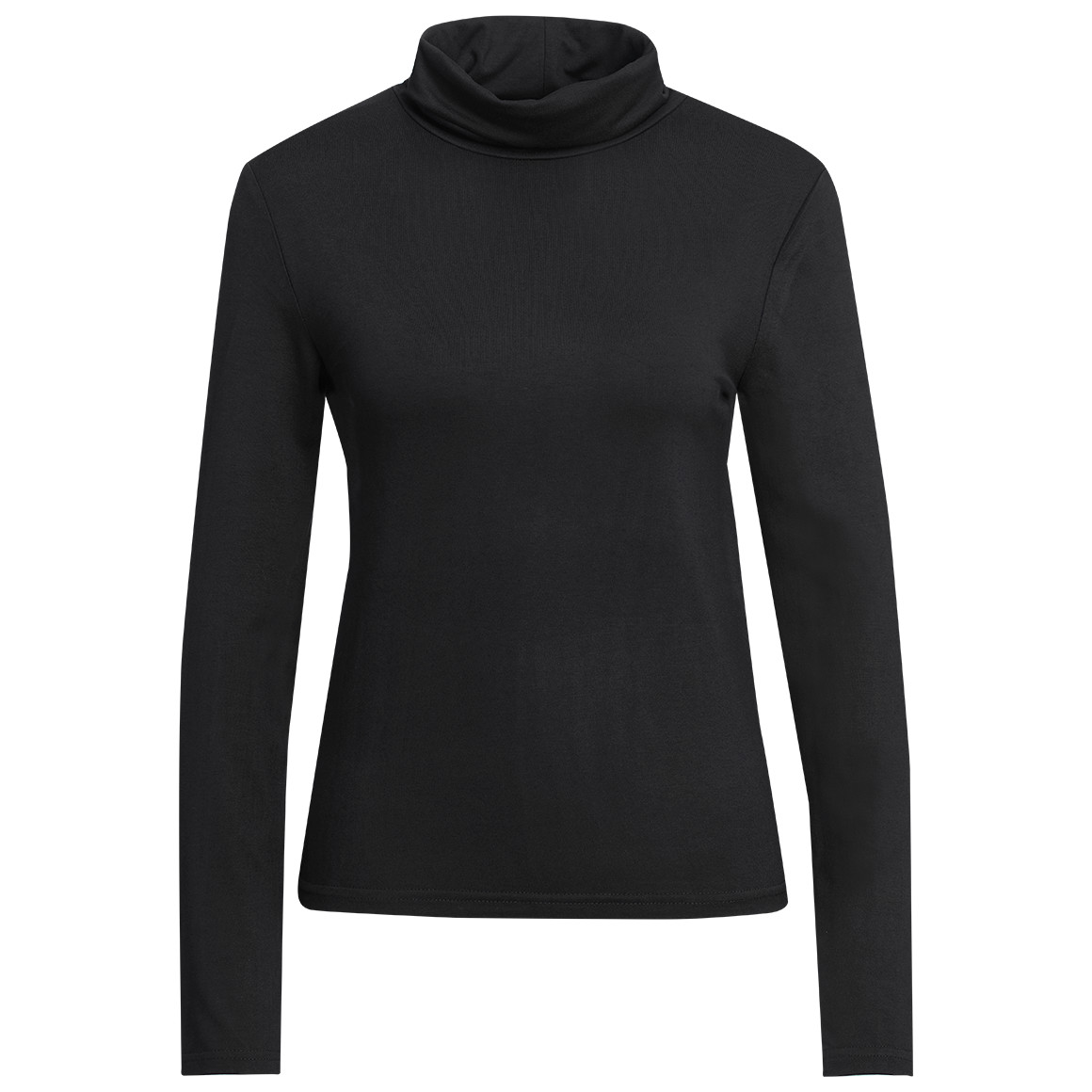 Dames-shirt met lange mouwen en col
