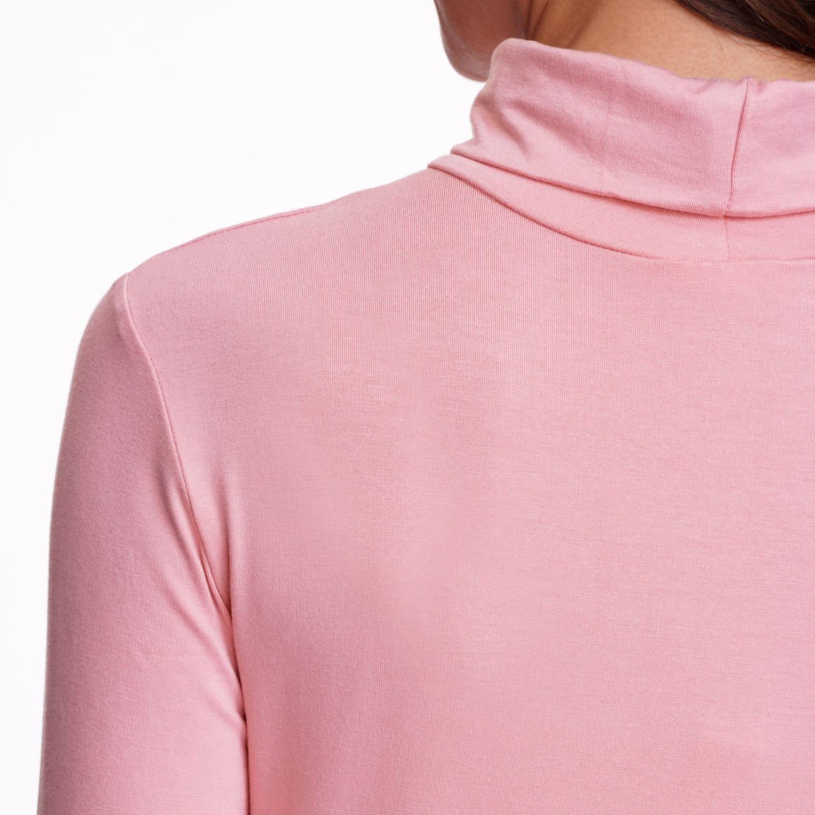 Damen Langarmshirt mit Rollkragen