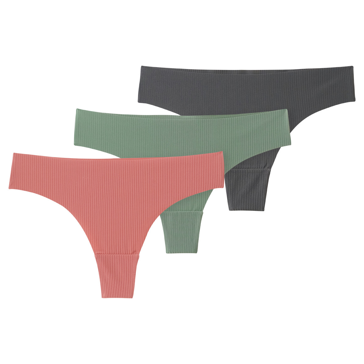 3 naadloze damessnaren in een set